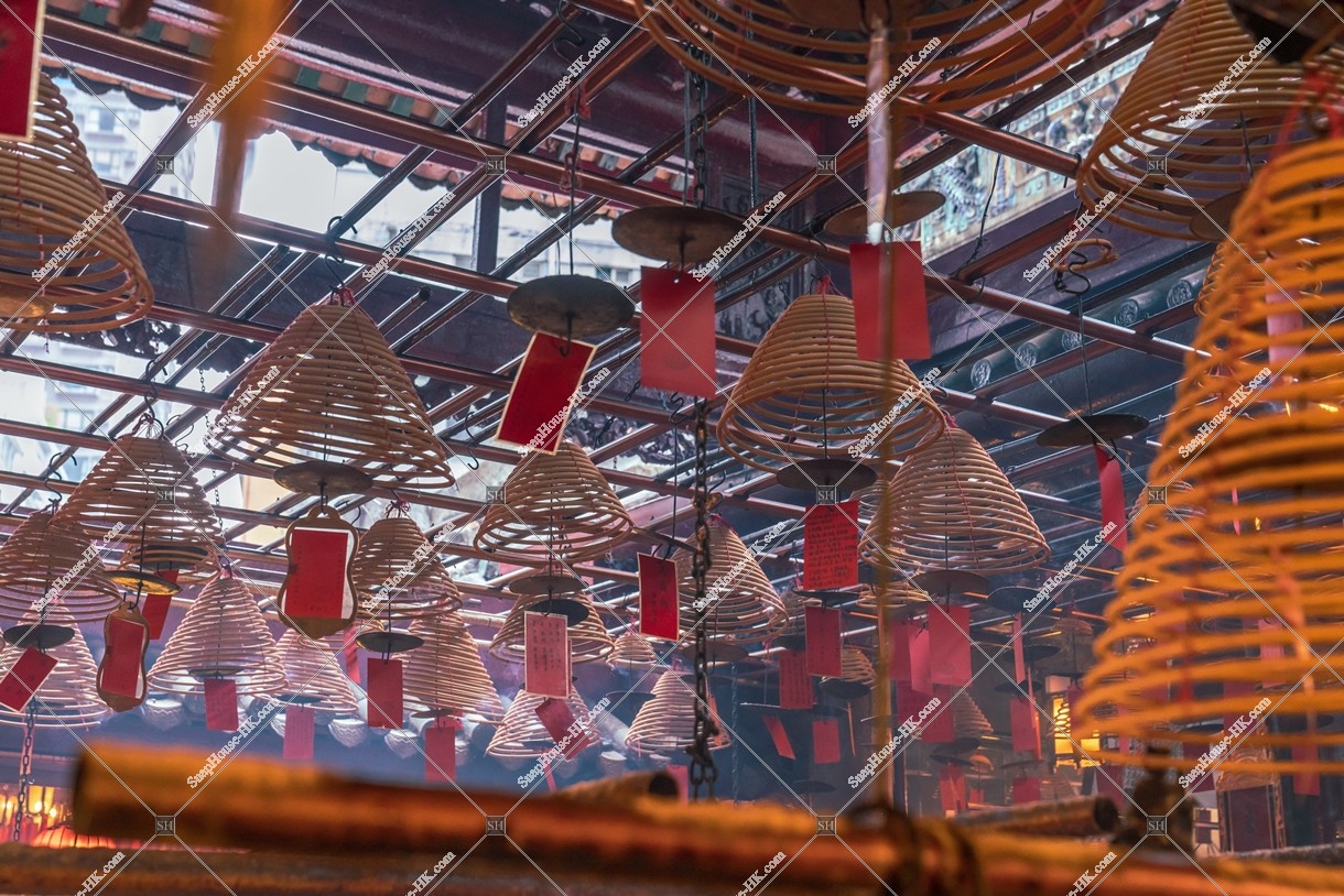 Lncense coils, Man Mo Temple, Sheung Wan, No.3