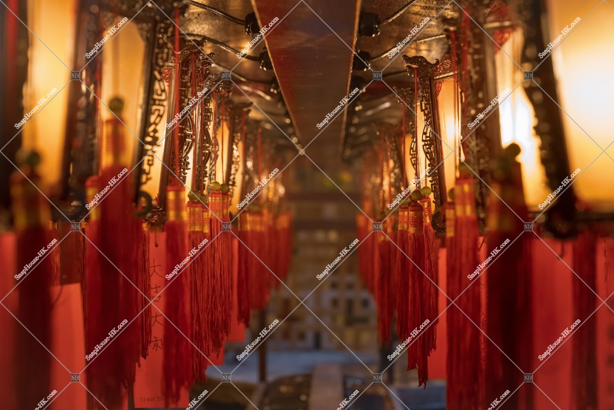 Interior of Man Mo Temple, Sheung Wan, No.16