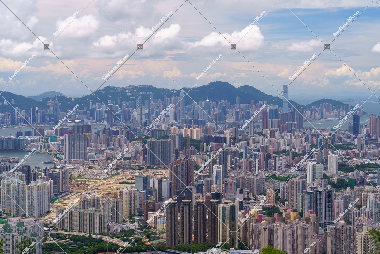 View of Hong Kong from Kowloon Peak, No.1