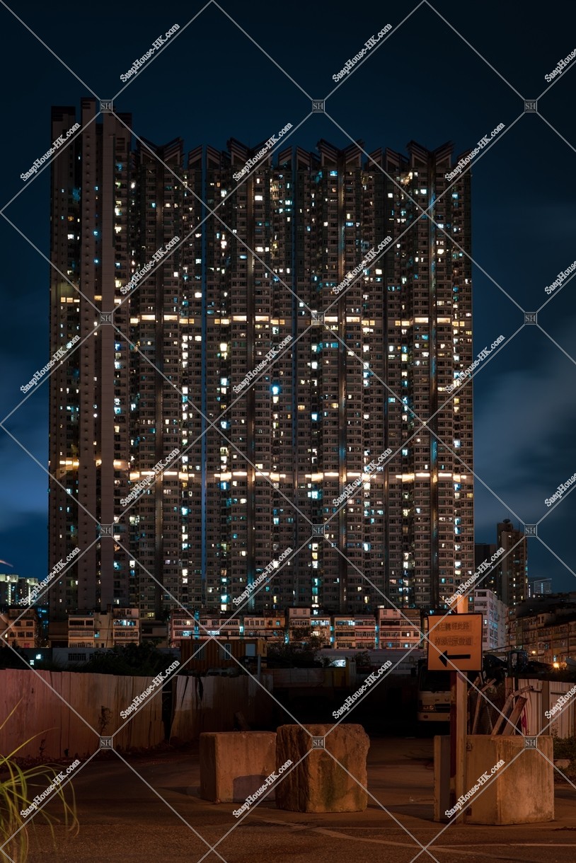 Night view of To Kwa Wan, No.3