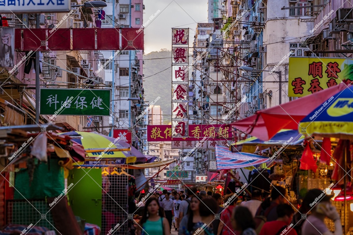 Street Markets at Canton Road, Mong Kok, No.1