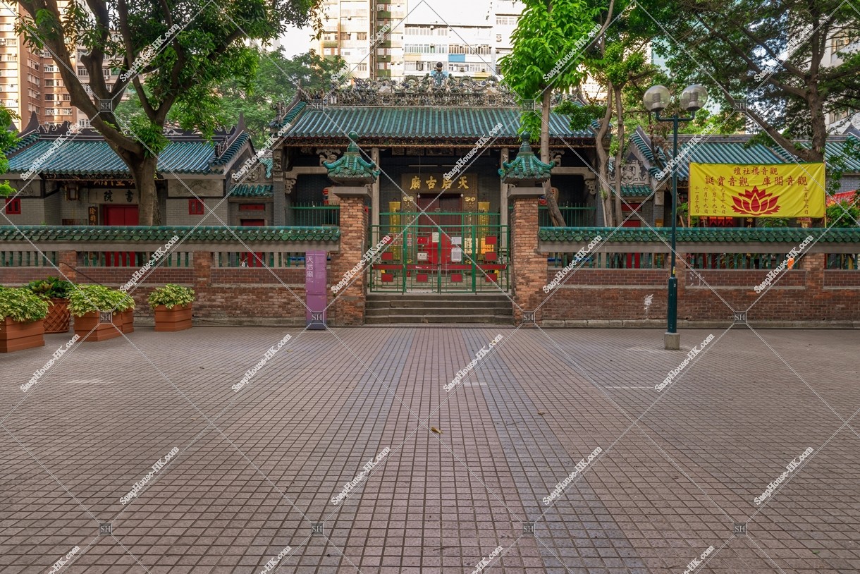 View of Tin Hau Temple, Yau Ma Tei, No.2