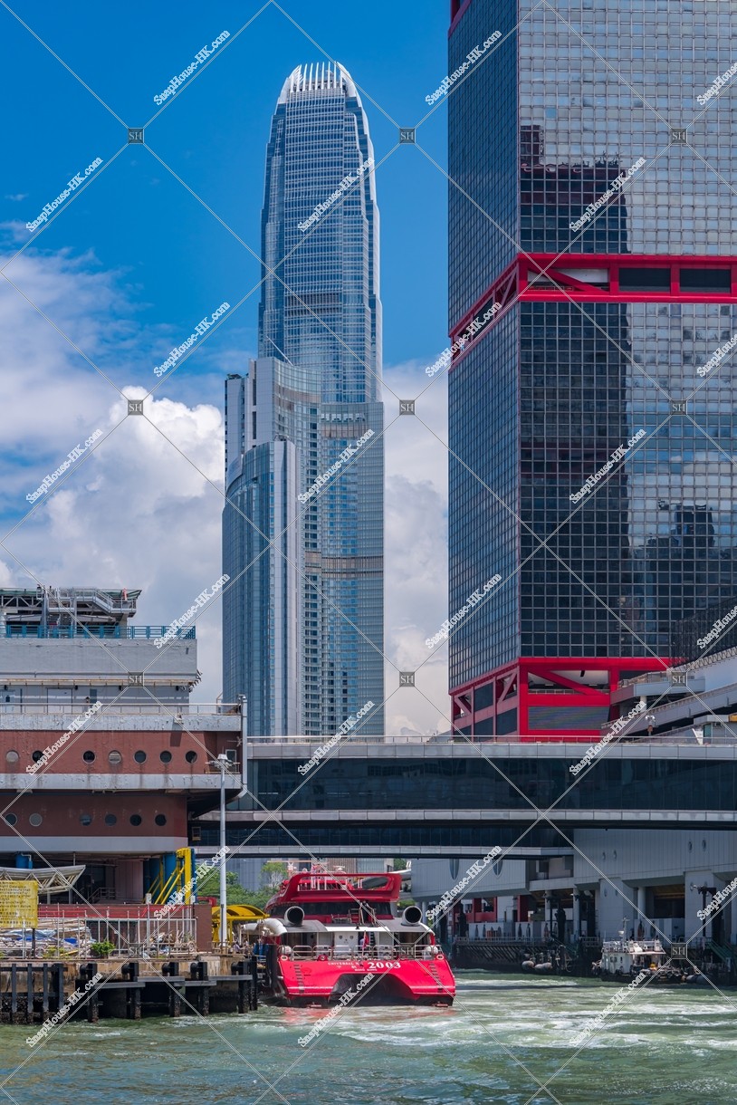 View of Hong Kong Macau Ferry Terminal