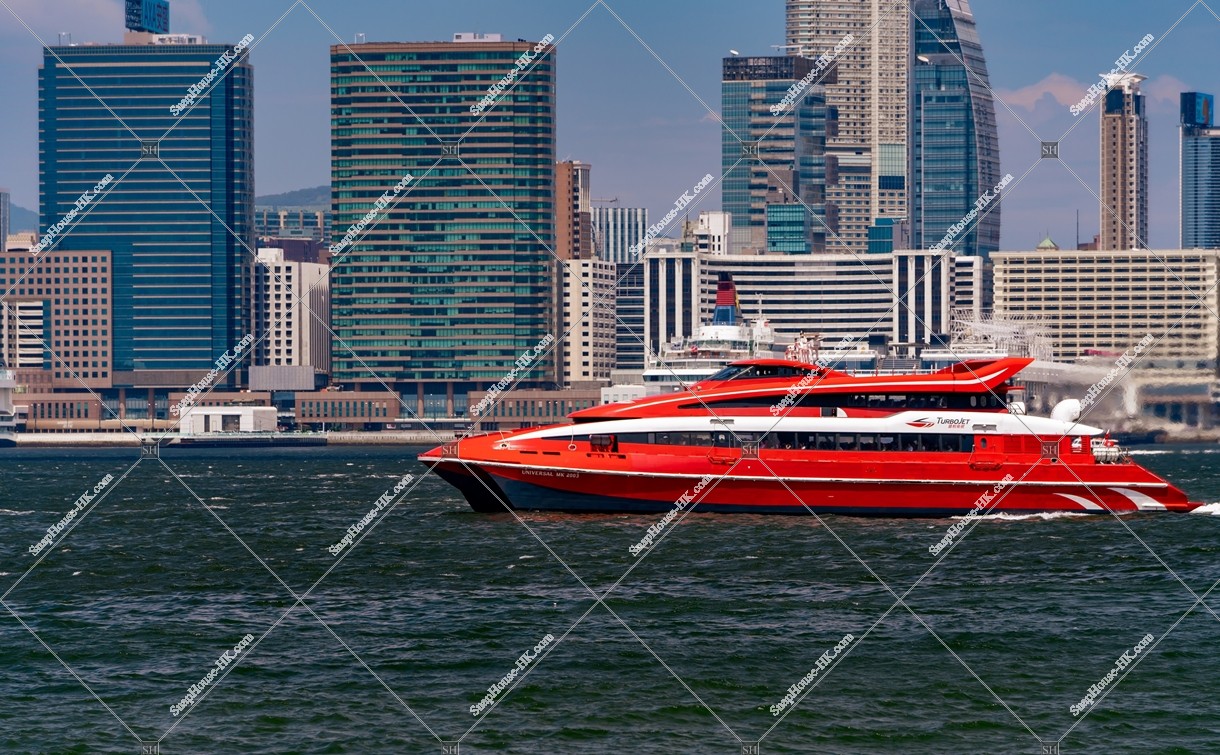 TurboJET that passes through Victoria Harbour