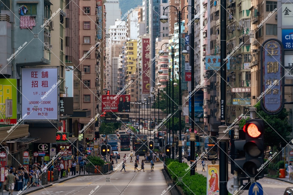 Street view of Nathan Road, Jordan, No.2