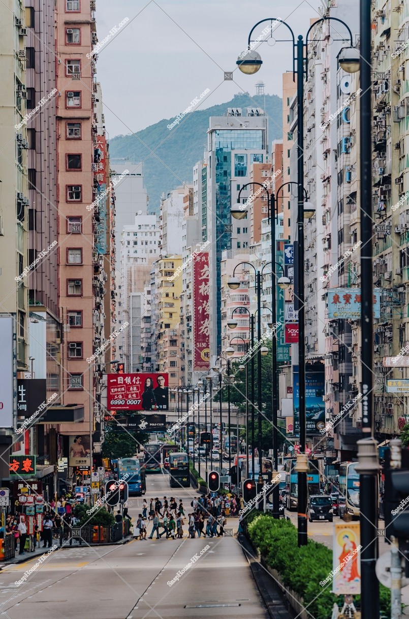 Street view of Nathan Road, Jordan, No.3
