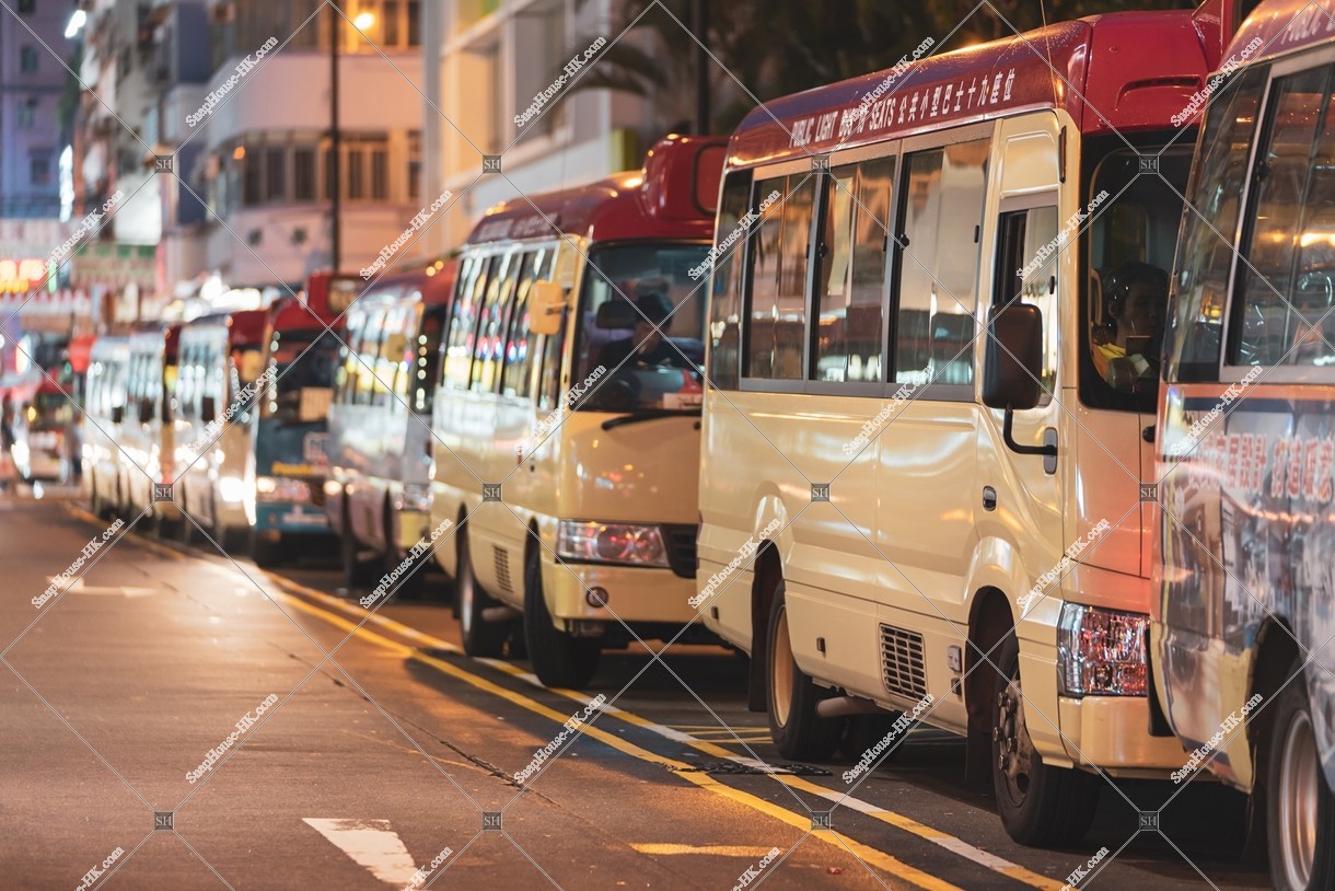 Minibus at Mong Kok