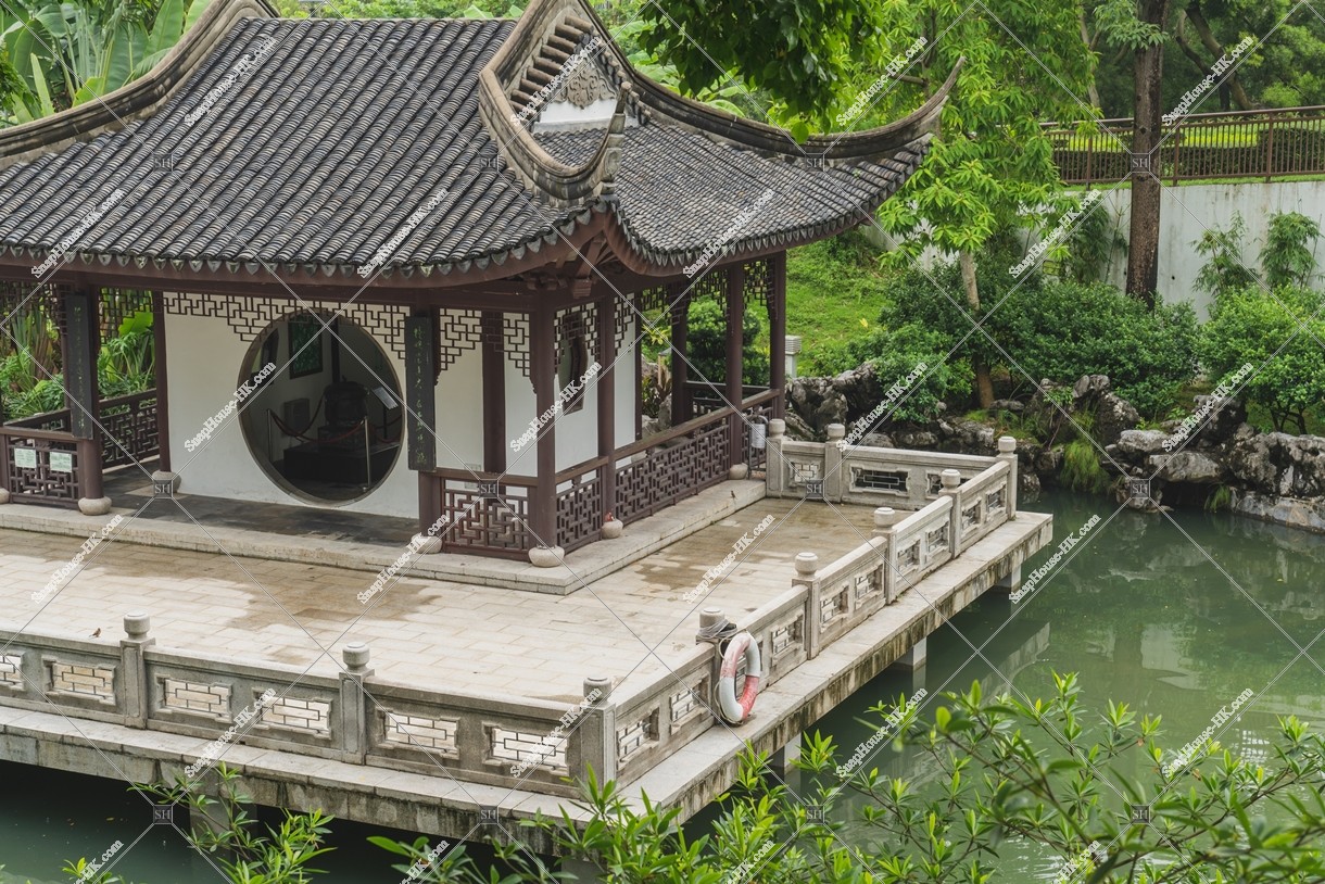 Lung Nam Pavilion in Kowloon Walled City Park, No.6