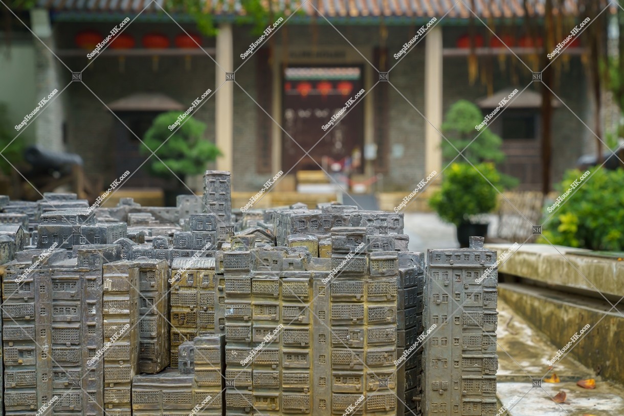 Model of Kowloon Walled City and The Yamen in Kowloon Walled City Park, No.2