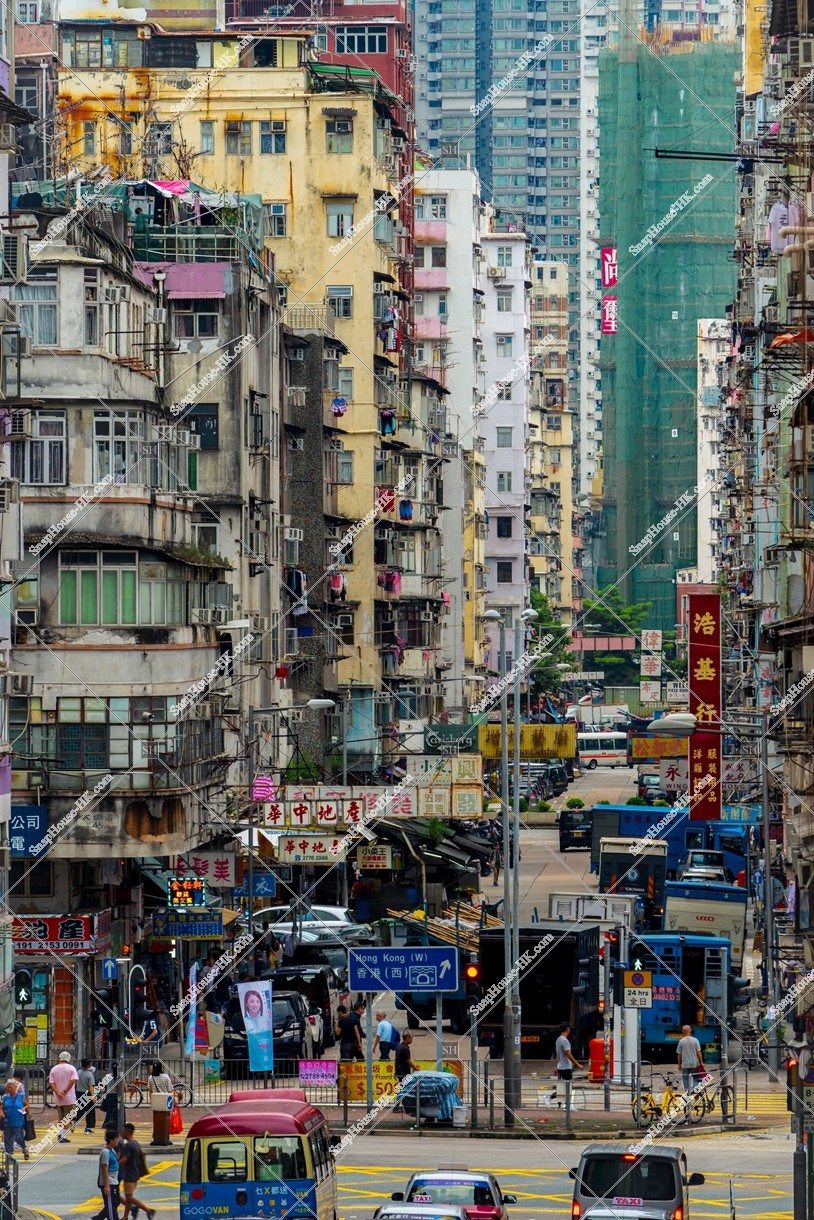 Street view of Sham Shui Po, No.3