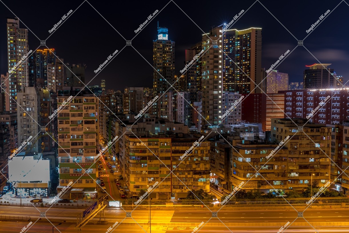 Night view of Ho Man Tin, No.1