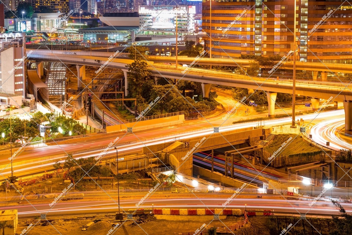 View of interchange, Hung Hom