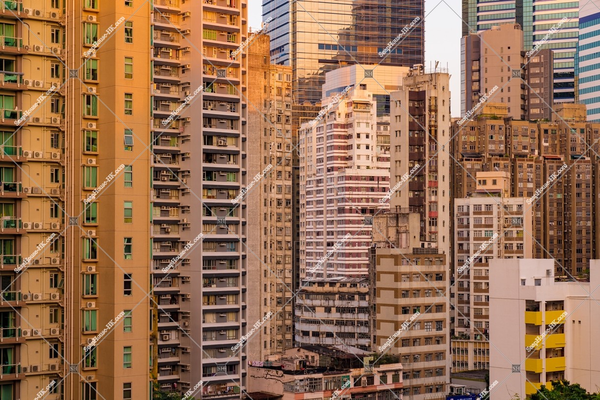 Street view of North Point in the the evening, No.6