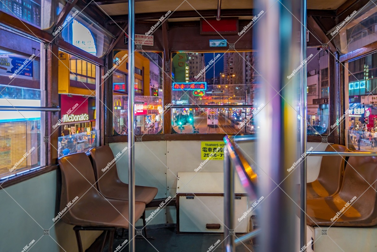 Night view from Hong Kong Tram, No.3