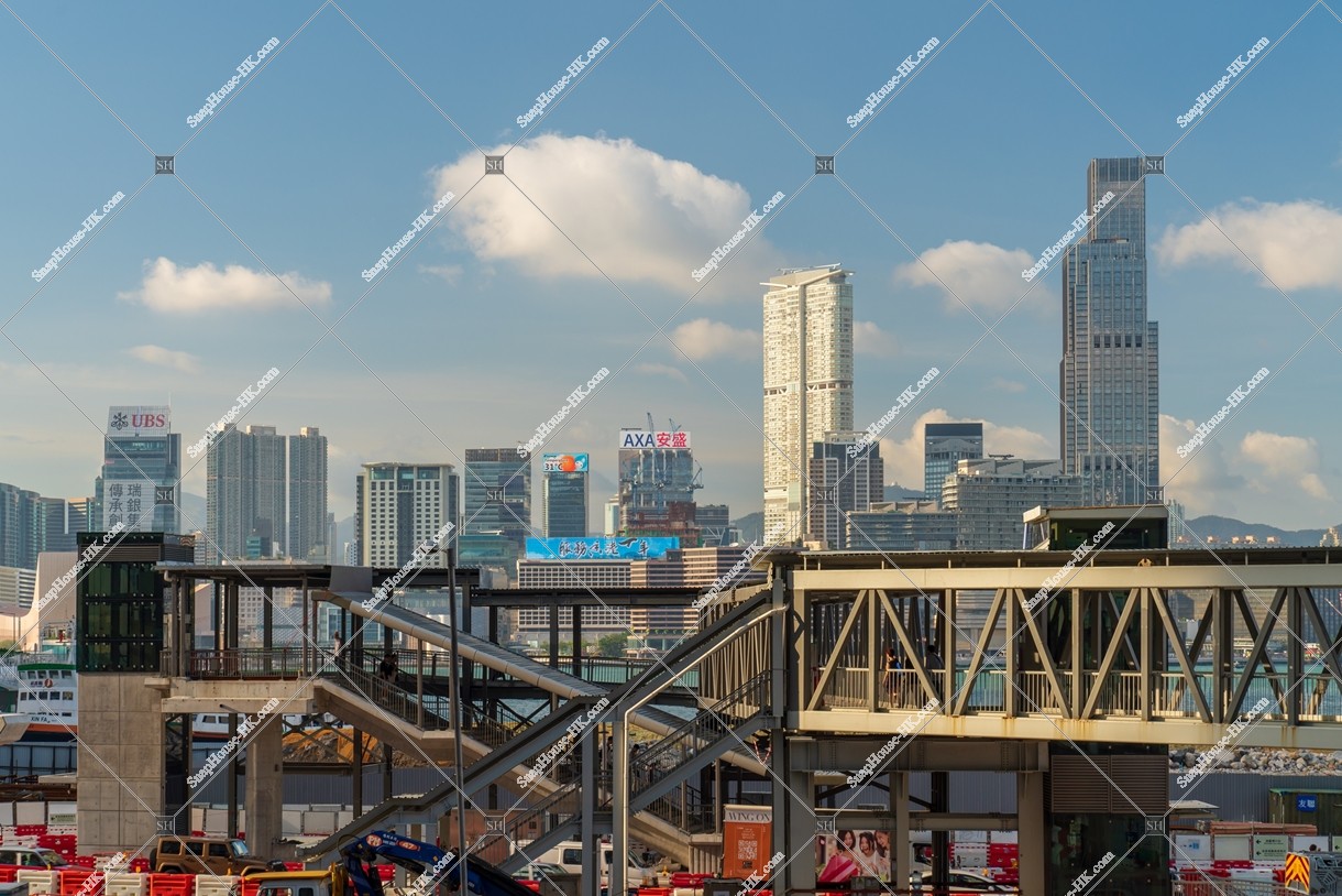 View of Tsim Sha Tsui from Wan Chai