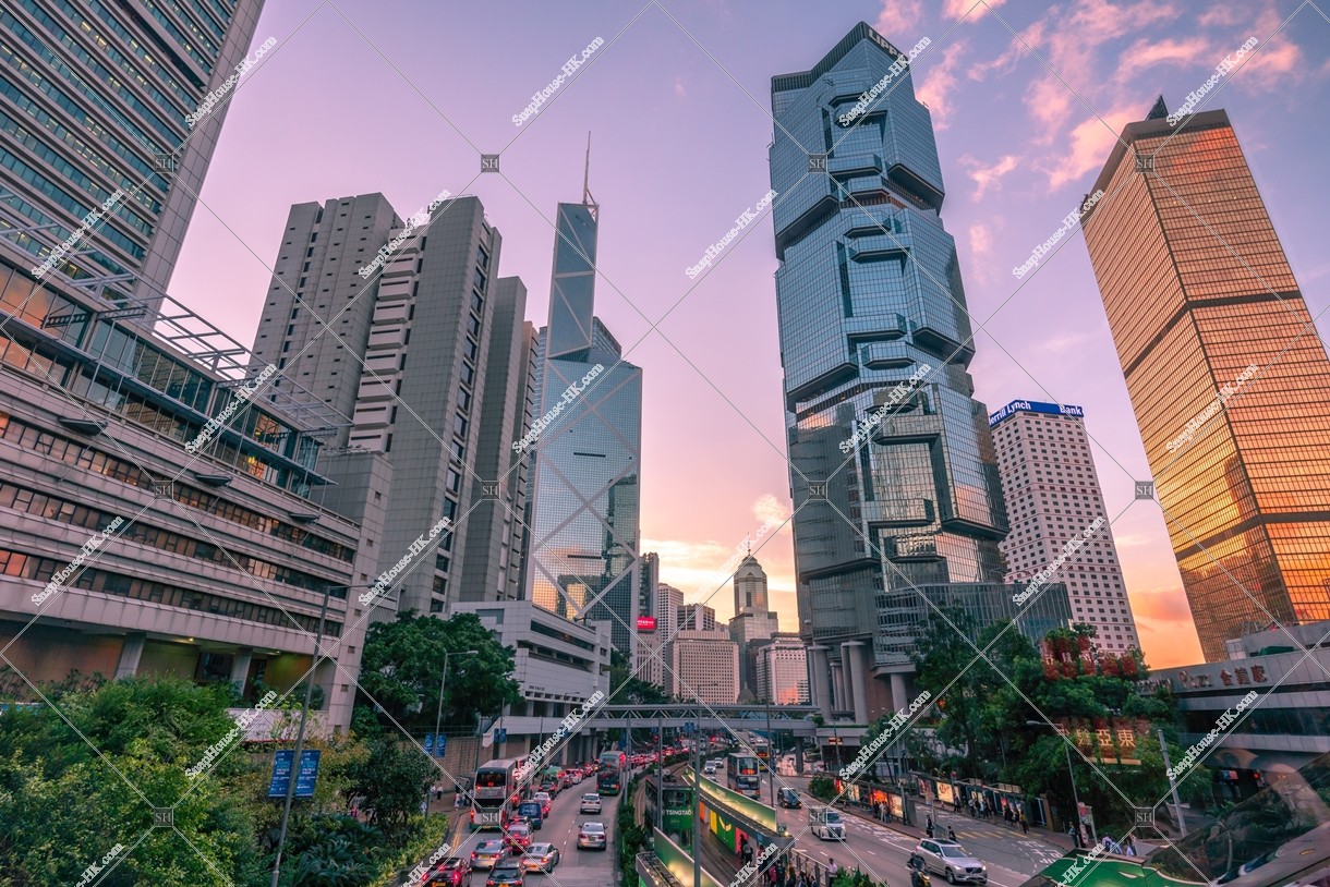 Cityscape of Central to Admiralty, No.4