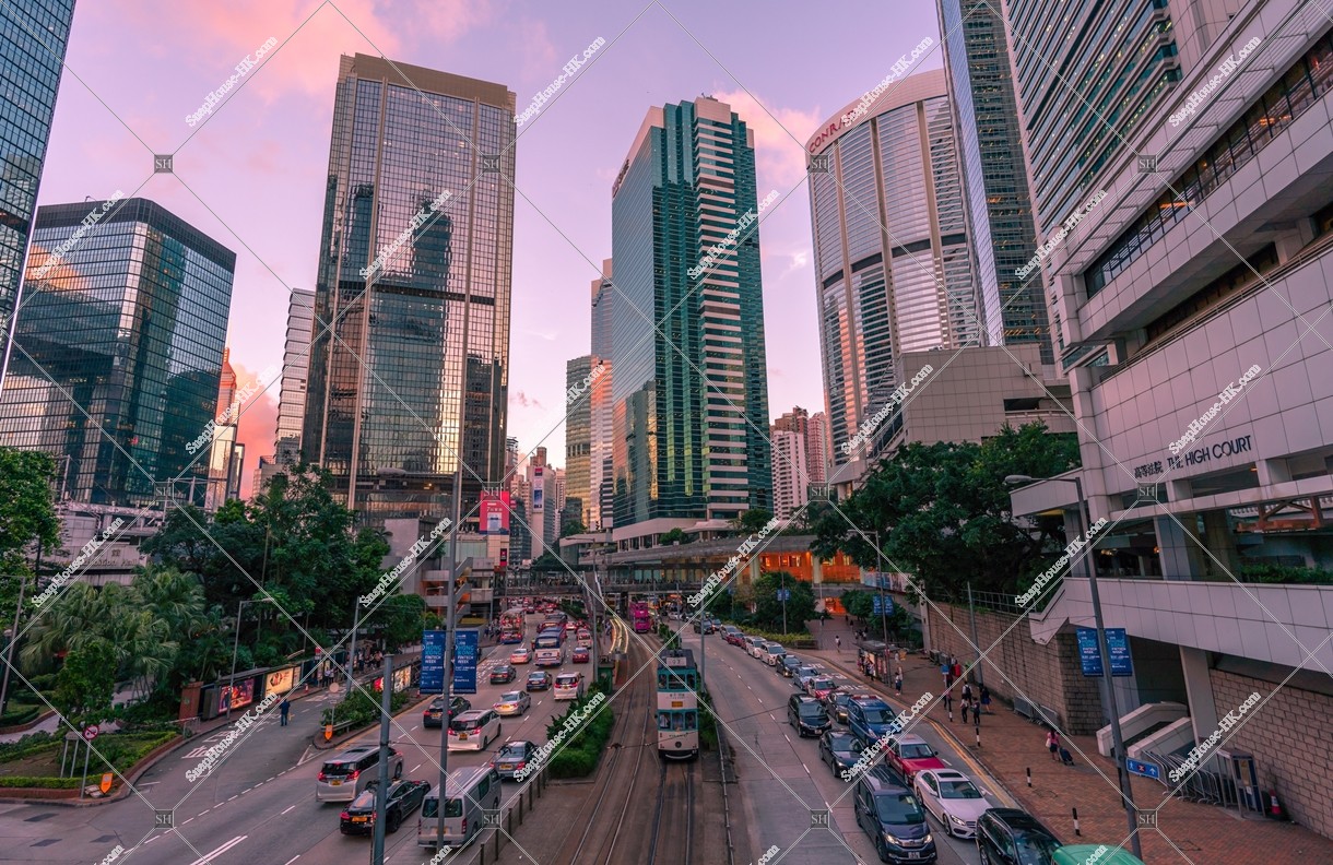 Cityscape of Central to Admiralty, No.5