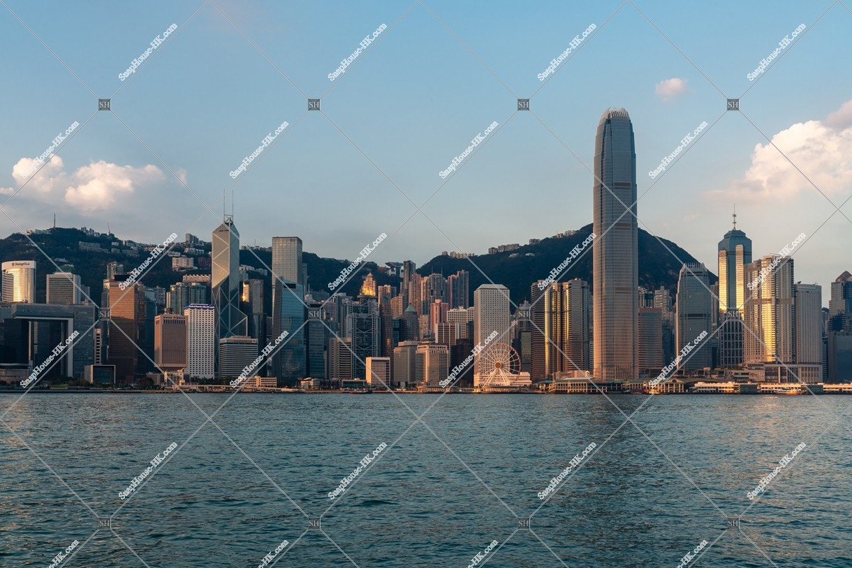 Morning view of the high-rise buildings at Central, No.2