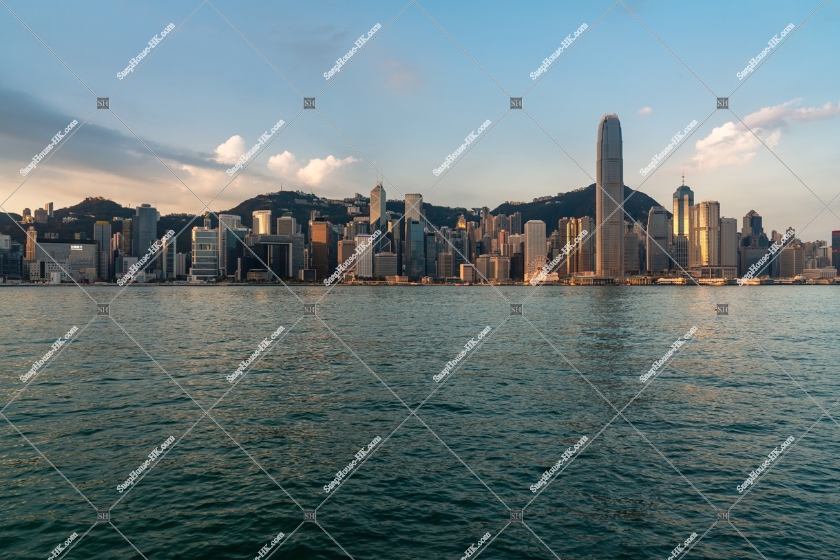 Morning view of the high-rise buildings at Central, No.3