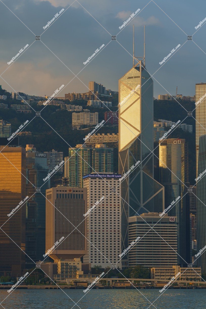 Morning view of the high-rise buildings at Central, No.6