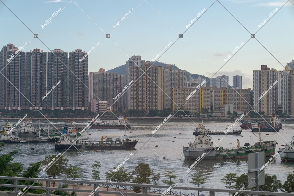 View of Tsing Yi Island