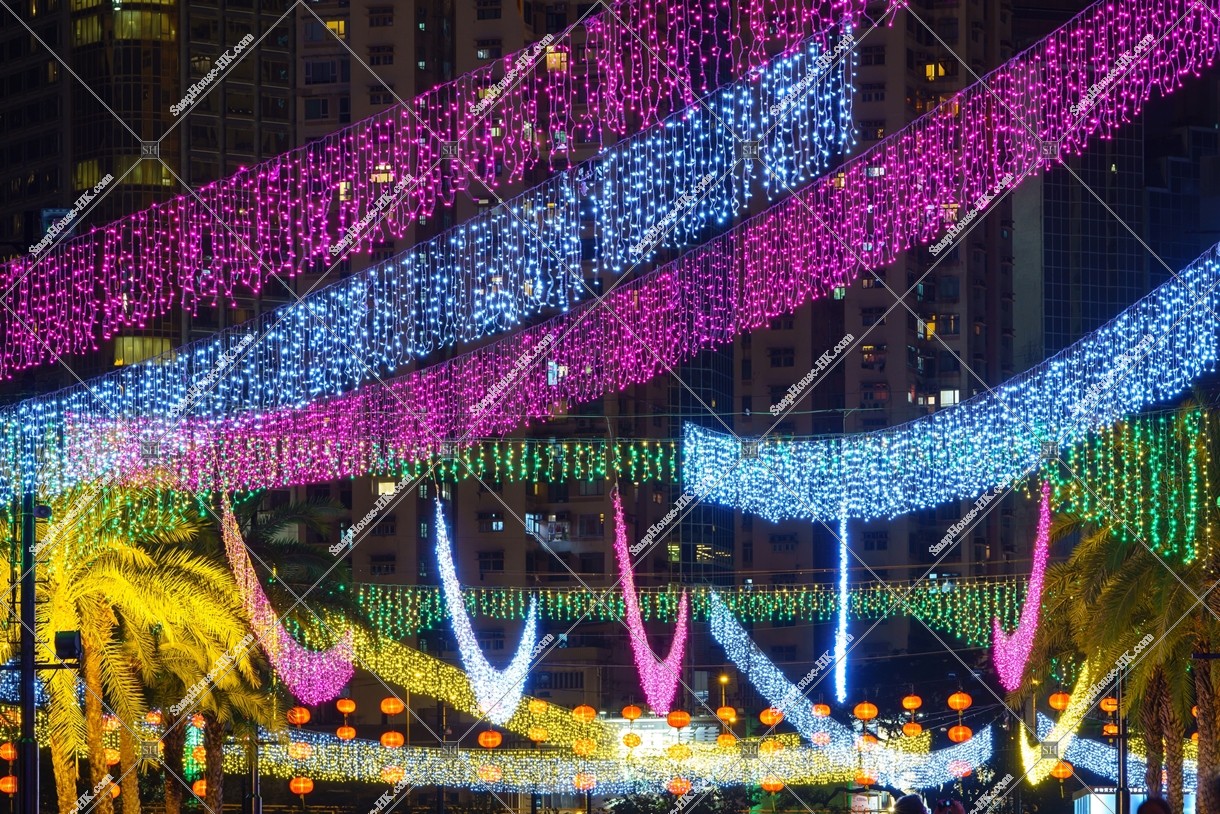 Night view of Mid-Autumn Festival at Victoria Park, Causeway Bay, No.6