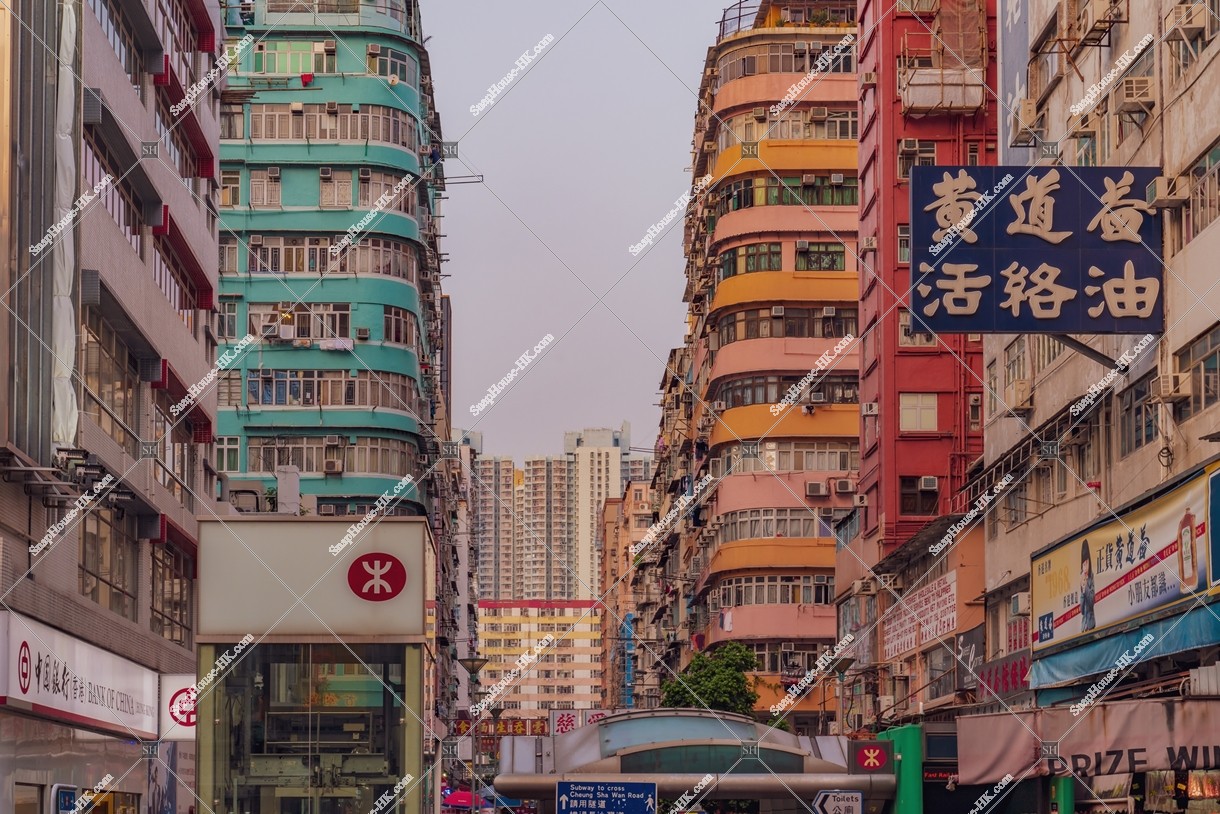View of old town at Sham Shui Po, No.13