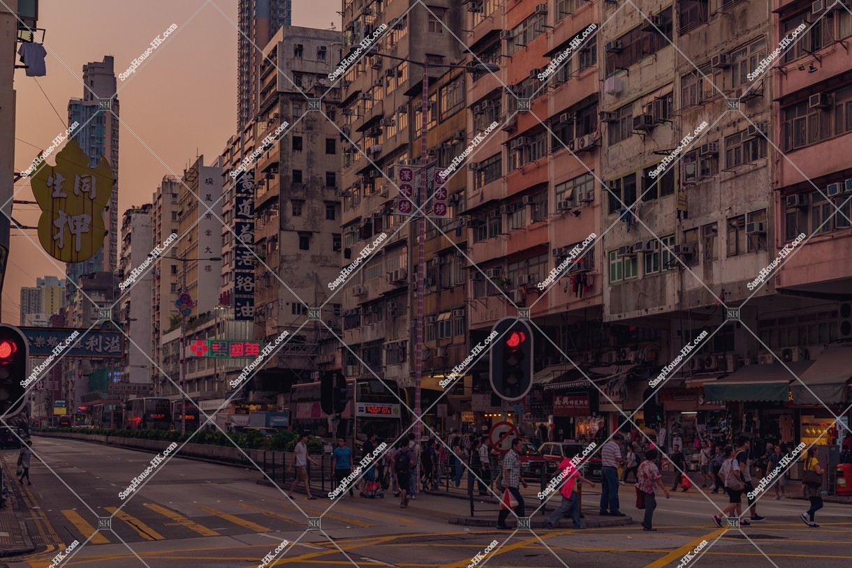 View of old town at Sham Shui Po, No.14