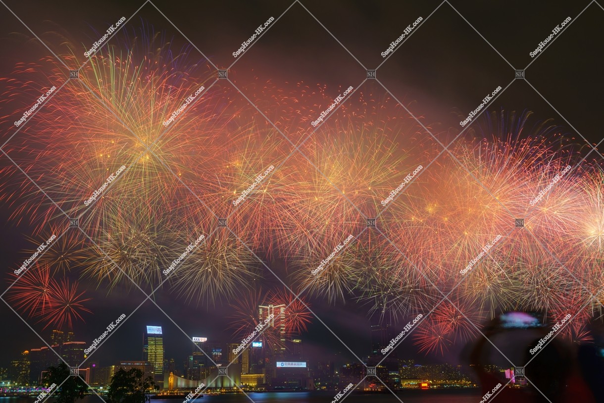 Fireworks of National Day of the People's Republic of China in 2018, No.1