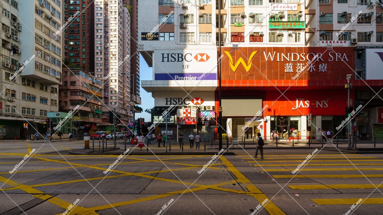 Street view of Nathan Road, Yau Ma Tei, No.5