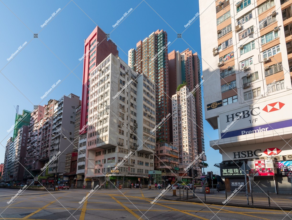 Street view of Nathan Road, Yau Ma Tei, No.7