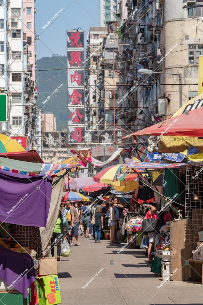 Street Markets at Mong Kokg