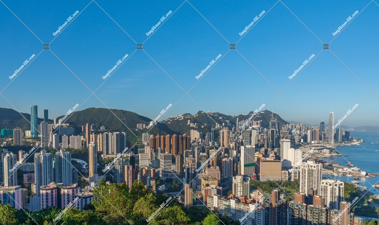 View of Hong Kong Island, No.1