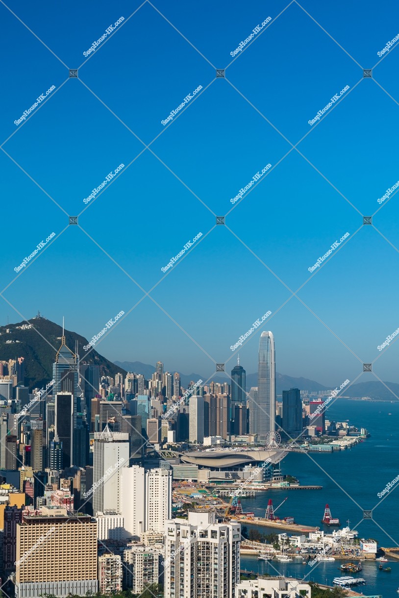 View of Hong Kong Island, No.4