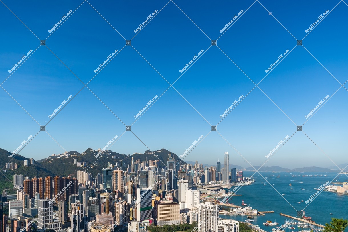 View of Hong Kong Island, No.5