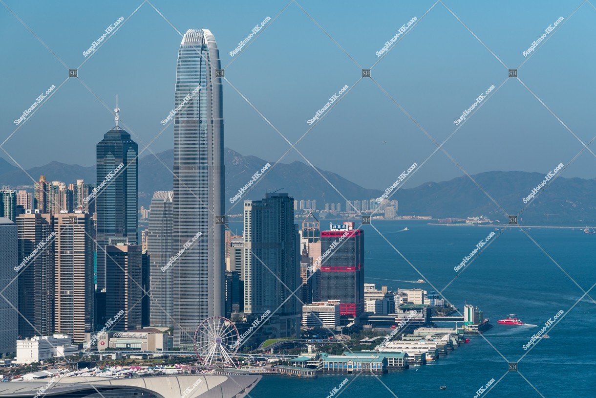 View of high-rise buildings at Central, No.3