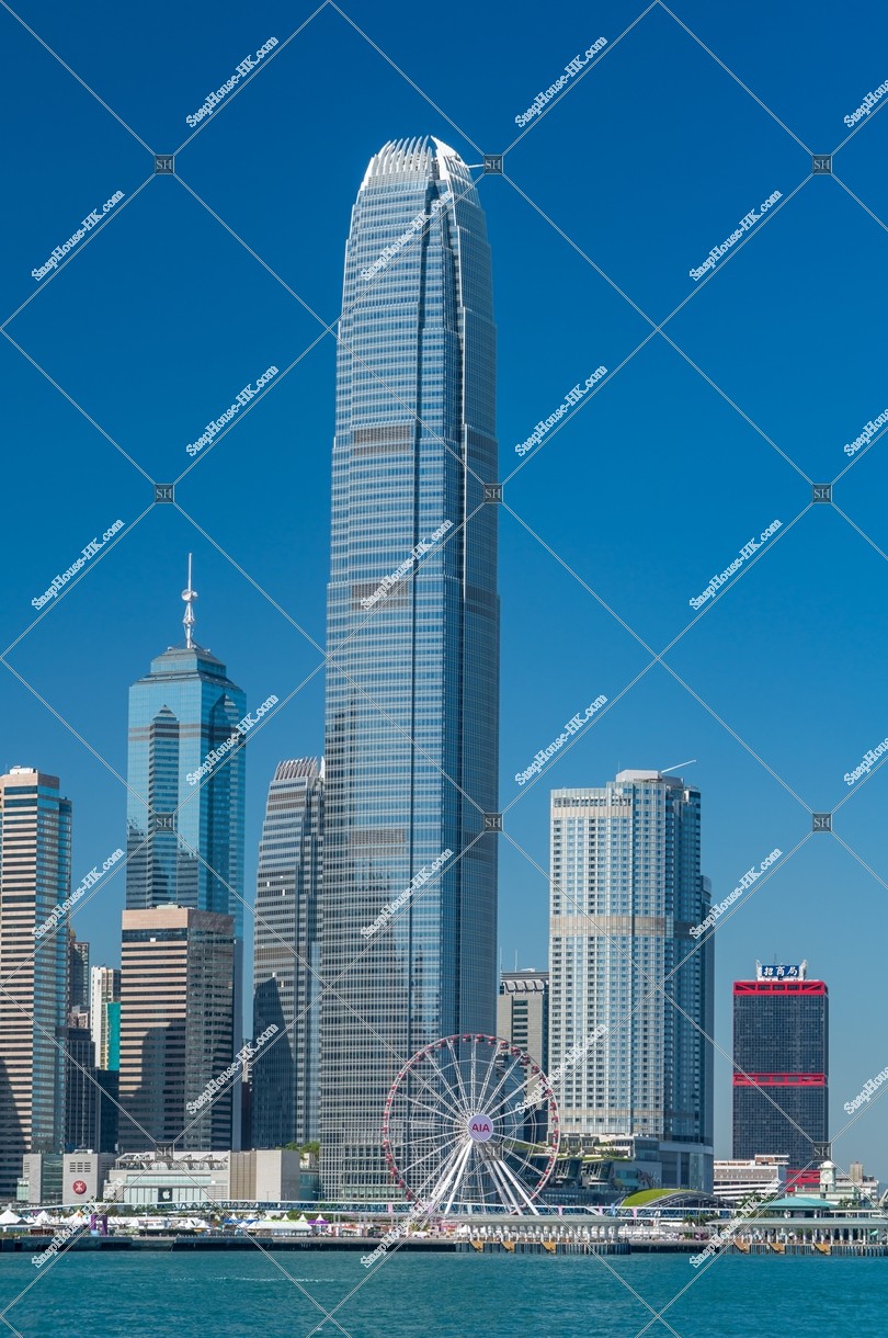 View of high-rise buildings at Central, No.4