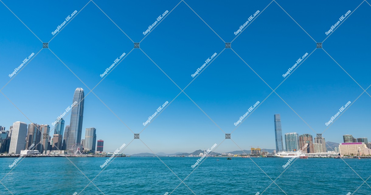 View of Kowloon Peninsula and Hong Kong Island, No.6