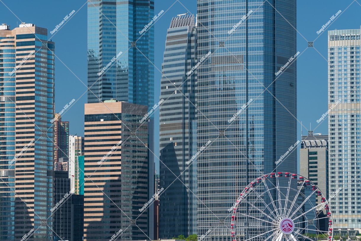 View of high-rise buildings at Central, No.10