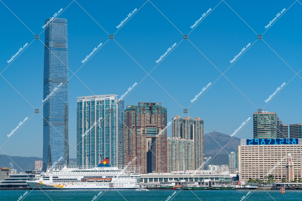 View of West Kowloon to Tsim Sha Tsui, No.3