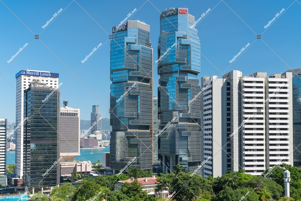 View of Admiralty with Lippo Center