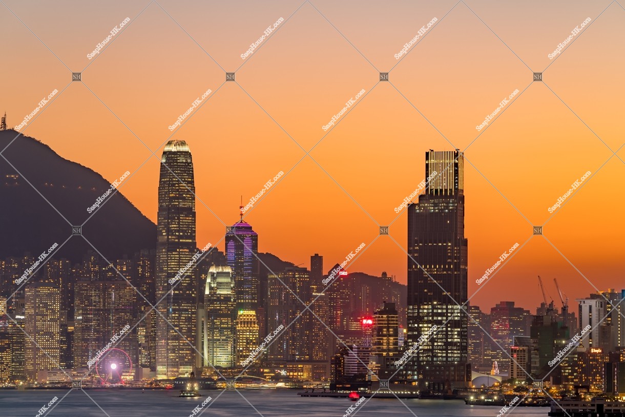 View at Kowloon Peninsula and Central at dsuk, No.1