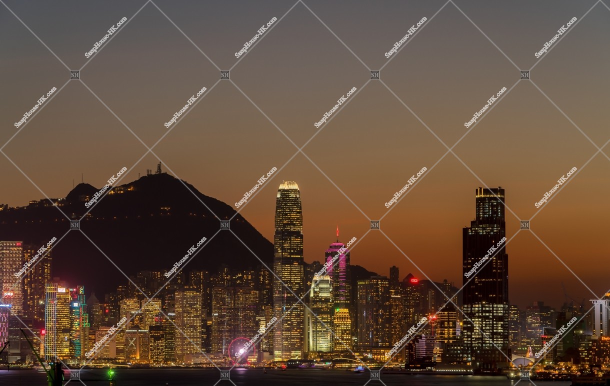 View at Kowloon Peninsula and Central at dsuk, No.2