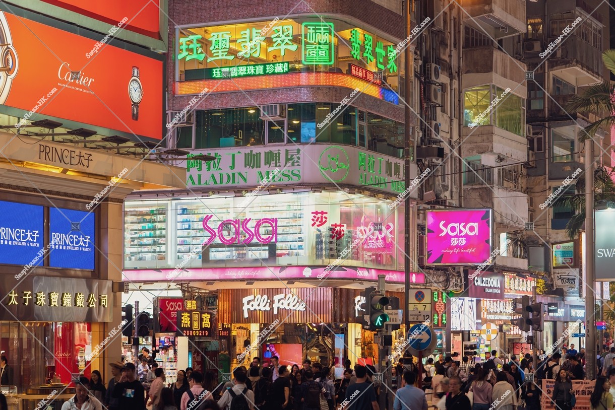 Downtown Causeway Bay at night, No.3
