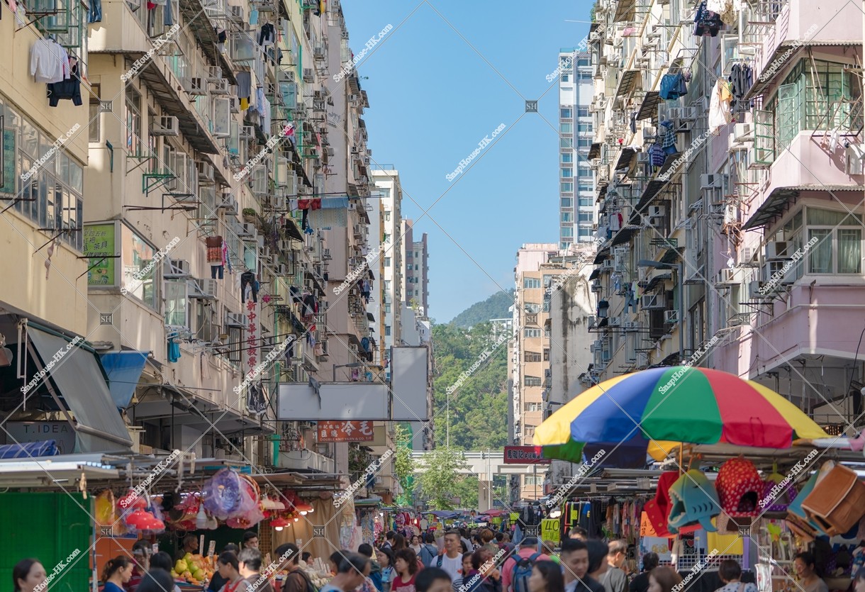 Street view of Fa Yuen Street at Mong Kok, No.5