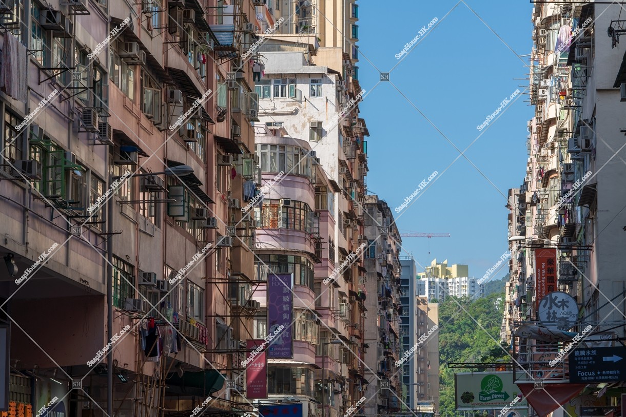 Cityscape view of Mong Kok, No.4