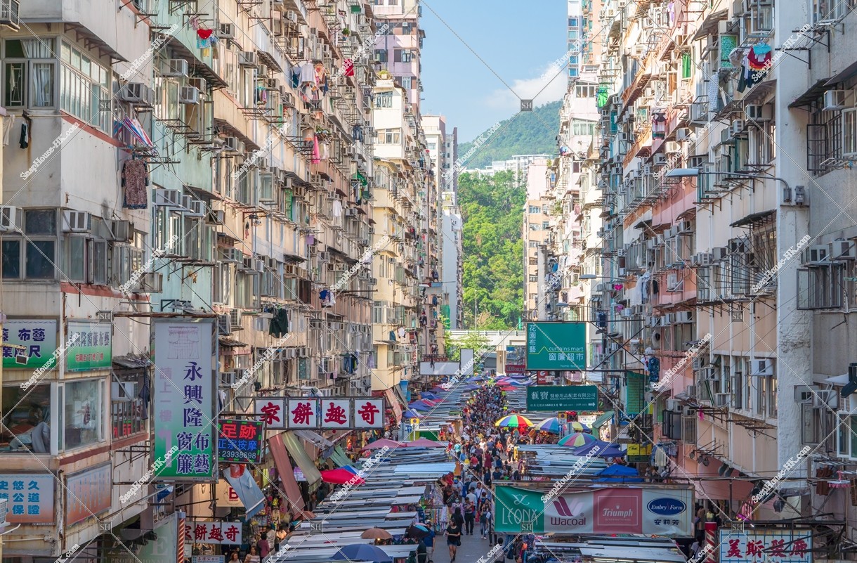 Street view of Fa Yuen Street at Mong Kok, No.10
