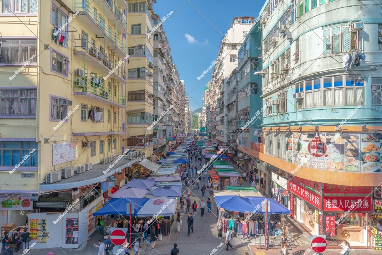 Street view of Fa Yuen Street at Mong Kok, No.14