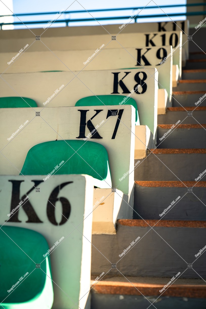 Benches in the sports ground, No.1