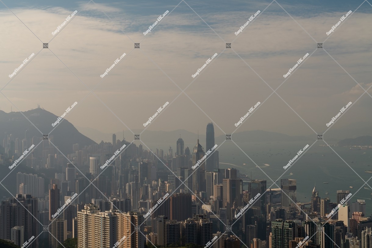 Skyline view of Hong Kong Island, No.1